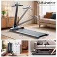 thumbnail image 2 of Caminadora Electrica Plegable con Pantalla LCD, Walking Pad con Asa, Carga Máxima de 100 kg, Velocidad de 1-6/8 km/h, Incluye Mando a Distancia para Fitness en Casa, 2 of 7