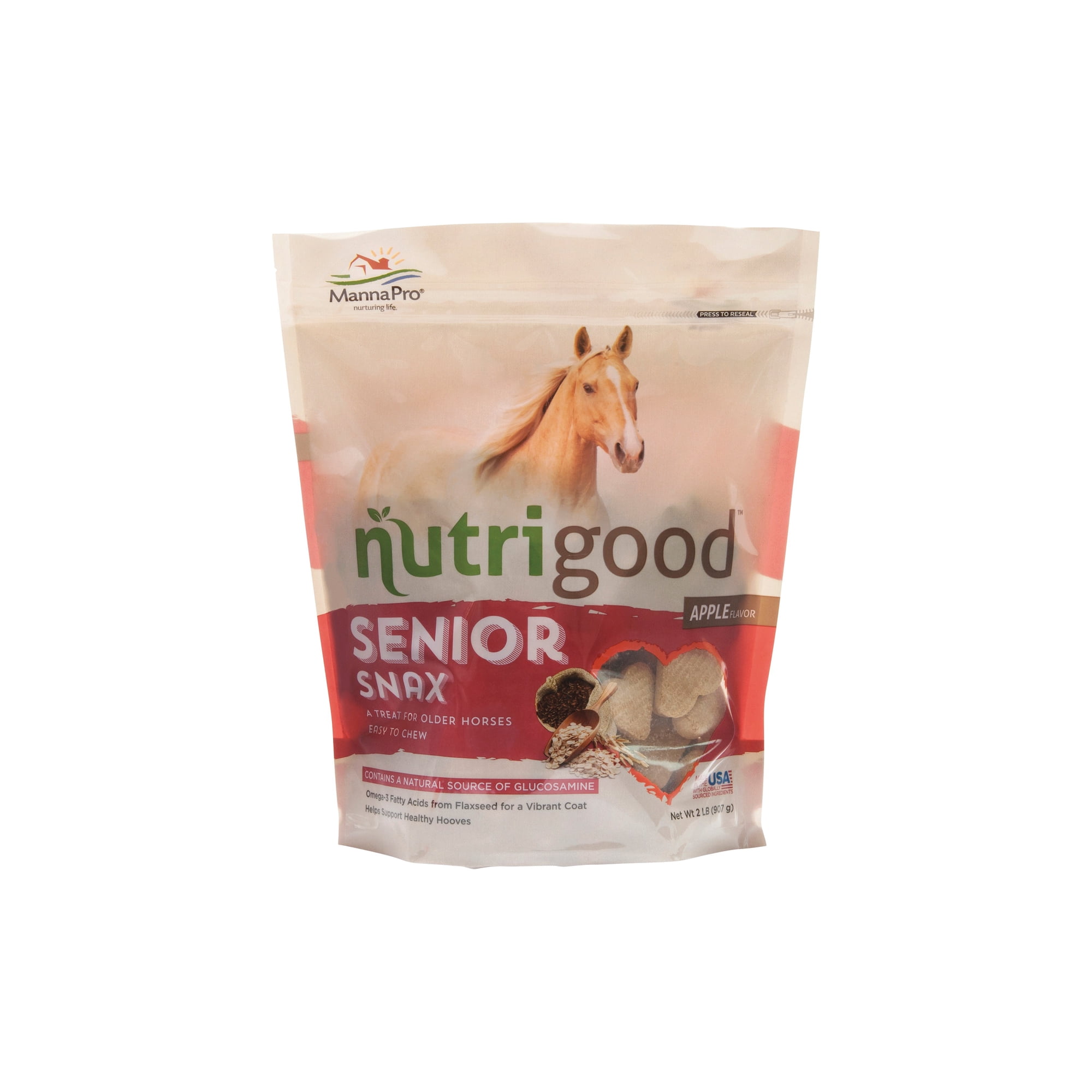Manna Pro Products (formerly Promika) Manna Pro Senior Snax Horse Treat - Pack of 5