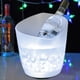 thumbnail image 3 of Cubo de hielo LED con batería, cubo para jugo, cubo para champán, para fiestas en casa, karaoke, pubs y restaurantes. blanco, 3 of 9