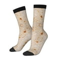 thumbnail image 1 of Balery Tortilla Calcetas Largas con Estampado para Hombre y Mujer – Suaves y Transpirables, Talla Única (US 5-11), 1 of 6