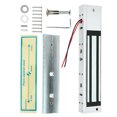 thumbnail image 1 of Cerradura magnética, DC12V 280 kg/617 lb Cerradura de puerta de montaje en superficie Cerradura magnética para el hogar diseñada para profesionales, 1 of 12