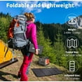 thumbnail image 3 of ETFE 50W Portable Foldable Solar Panels Charger, 25% Conversion Rate, IP68 Waterproof for Small Power Station Outdoor Camping RV Trip, 3 of 7