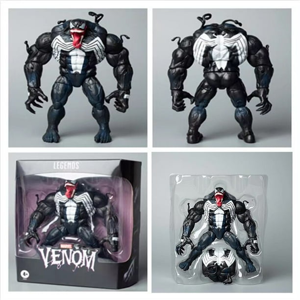 Figura de acción Marvel ATIONS-Venom Carnage, versión cómica, juguetes modelo, mantequilla fresca, regalo para niños, decoración de escritorio zhangmengya LED
