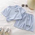 thumbnail image 4 of Birdeem Chemises pour Filles Ensemble à Manches Courtes d'Été T-Shirt Coréen à Manches Courtes Col Rond Ensemble Haut/chemise, 4 of 12