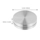 thumbnail image 2 of 2 piezas de eje giratorio para bandeja de hornear pasteles, base de soporte de bandeja giratoria de aleación de aluminio, 2 of 5