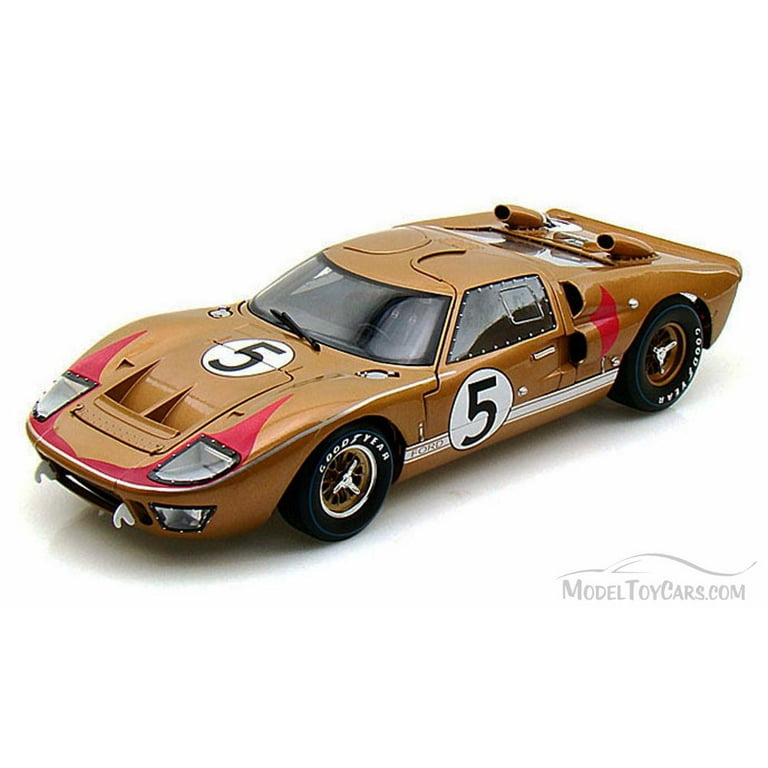 1966 Ford GT-40 MK II #5, Gold - Shelby SC403 - 1/18 Scale