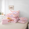 thumbnail image 6 of Castle Fairy Colorful Bow Knot Twin Bedding Sets,Dreamy Princess Bow Bedding Comforter Set, 6 of 8