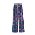 thumbnail image 3 of Sexy Dance Pantalones de salón Palazzo de talla grande para mujer, pantalones de pijama informales holgados de leopardo, ropa de dormir, 3 of 4