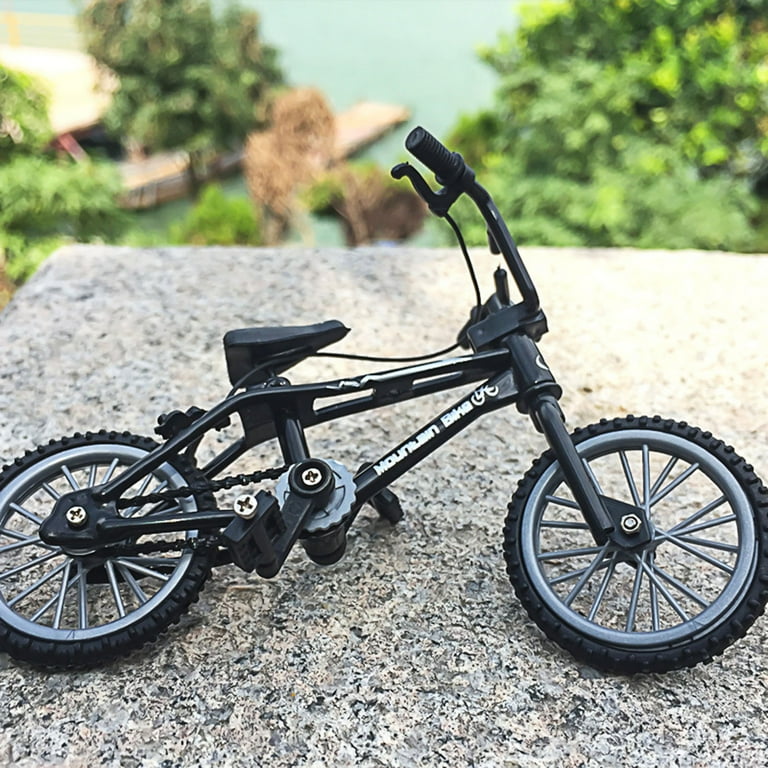Alloy Miniature Finger Bicycle Bike Model Toy Board Game Home