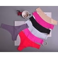 thumbnail image 2 of Bragas de mujer ropa interior ultrafina viscosa calzoncillos sin costuras comodidad de tiro bajo volantes lencería Sexy novedad de verano caliente 1 unids/lote ac126 Dengxun unisex, 2 of 2