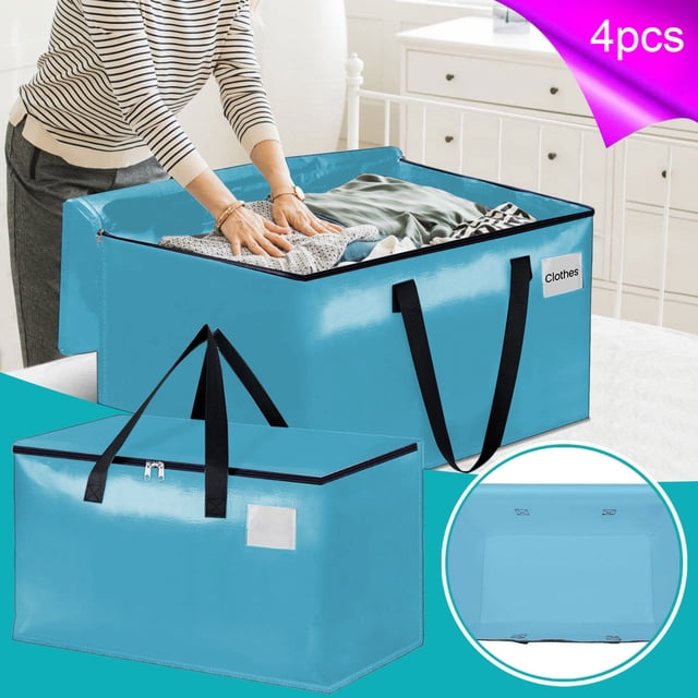 Moving Bags Large Capacity Storage Luggage Bags Foldable Portable Car Household Clothing Quilt Storage Bag