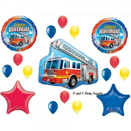 Fire Engine Party Decorations Fire Engine Party Decorations