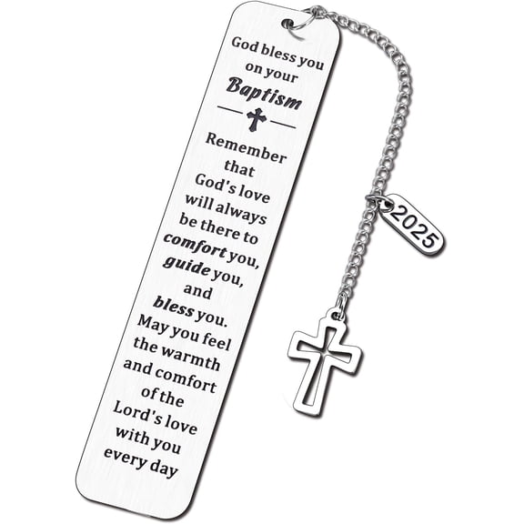 Baptism Gifts for Girl, Baptism Gifts, Baptism Gifts for Women Adults, Baptism Bookmark 2025, Precious Moments Bible, Catholic Baby Gifts, Baptismal Favors, Christening Gifts