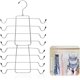 thumbnail image 5 of Percha para camisola de 2 piezas, percha multicapa, perchas plegables,, 5 of 5