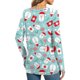 thumbnail image 4 of Pntutb Blusa de manga larga con cuello redondo y estampado navideño para mujer Pntutb Pntutb-848, 4 of 6