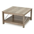 thumbnail image 1 of JOMEED Table Basse Carrée de 31,5 Pouces Mobilier d'Accent Moderne pour Salon, Beige, 1 of 12