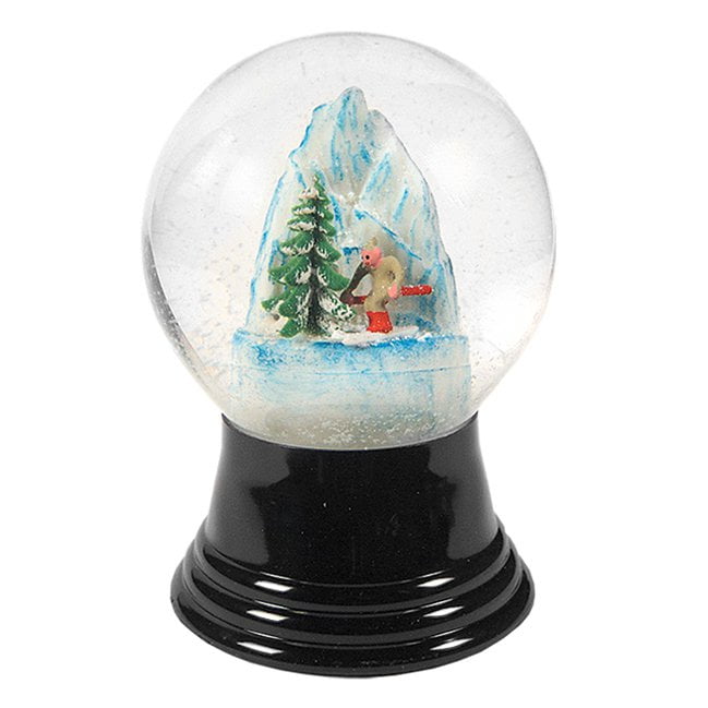 Medium Skier Snow Globe
