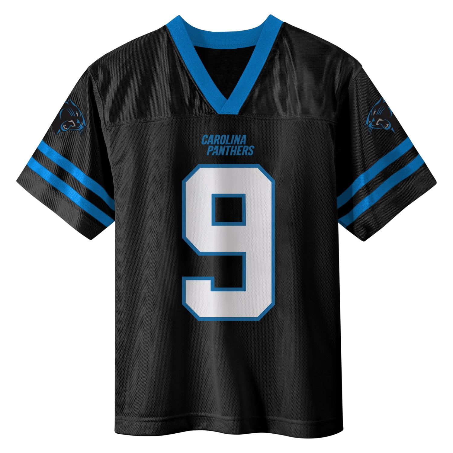 NFL CAROLINA PANTHERS Boys Jersey Game Day Fan Apparel -Young