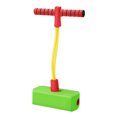thumbnail image 3 of Pogo Stick de espuma para chirriar - Pogo Stick seguro para niños pequeños de 3 años en adelante Equipo de entrenamiento de equilibrio para deportes al aire libre Gran regalo Verde Sharpla Saltador de espuma Pogo, 3 of 8