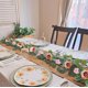 thumbnail image 4 of Guirnalda Flores Artificiales onlyliua 5,9 Pies con Rosas Decoración de Mesa de Bodas Fiestas, 4 of 6