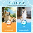 thumbnail image 5 of Pet Ice Cooling Mat for Large Dogs, Extra Big Size Self Cooling Gel Pad, Durable Scratch Resistant Non-Slip Summer Chill Mat for Big Breed Dogs Home Travel(XL,Gray), 5 of 8