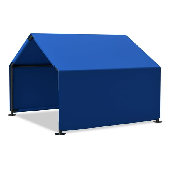 Dog Shade Shelter Outdoor Tent for Small Medium Dogs, Waterproof Sun Protection Pet House for Dogs, Small Animals and Livestock, Blue