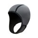 thumbnail image 5 of Capucha de neopreno de 2 mm para buceo, gorro de natación con cubierta elástica para la cabeza Gris, 5 of 9