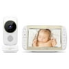 Motorola MBP844 Connect 5 Inch Color Screen Wi-Fi Baby Monitor with Hubble App Compatibility (New Open Box)