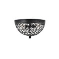 thumbnail image 2 of Living District LD5012F10MB Taye 2 Light Matte Black Flush Mount, 2 of 4