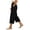 c01Black, variant on JGGSPWM Women's Wide Leg Capri Pants Cropped Mid Waist Loose Summer Beach Vacation Casual Solid Color Pants with Pockets Green XL