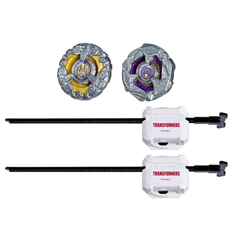 Beyblade X and Transformers Collab, Bumblebee 3-60GP vs. Shockwave
