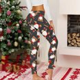 thumbnail image 2 of Leggings Navideños Para Mujer Pantalones de Yoga Pantalones de Entrenamiento de Elasticidad Con Estampado Para Correr Odeerbi ODB192365, 2 of 8