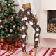 thumbnail image 2 of Leggings Navideños Para Mujer Pantalones de Yoga Pantalones de Entrenamiento de Elasticidad Con Estampado Para Correr Odeerbi ODB192364, 2 of 8