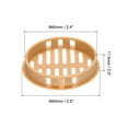 thumbnail image 2 of Uxcell 20Pcs 60mm/2.4in Air Vents Round Soffit Vents, Cubierta de ventilación de soffit naranja para baño, 2 of 5