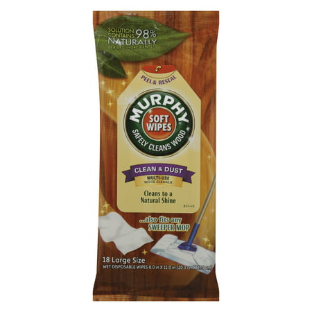 Murphy Oil Soap Soft Wipe, Cloth, 8 x 11, White,
