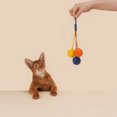 thumbnail image 4 of Rope Ball Cat Toy Squeaky Sisal Teeth Cleaning Cat Chew Toy Cat Wand Refill, 4 of 10