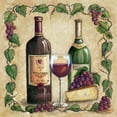 thumbnail image 2 of Dunlap, Marilyn 20x20 White Modern Wood Framed Museum Art Print Titled - Vino Di Toscana, 2 of 4