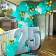thumbnail image 6 of White Black Gold Balloon Garland Arch Kit Red Green For Christmas Decoration Pink Blue Yellow Wedding Birthday Party Baby Shower, 6 of 6