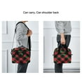 thumbnail image 6 of 10L Tote Insulated Reusable Lunch Bag With Adjustable Strap Santa Various Poses, 6 of 6