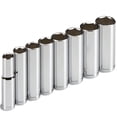 thumbnail image 1 of Juego de 8 vasos profundos profesionales de 3/8 pulgadas, métrico, de 10 mm a 19 mm, 1 of 5
