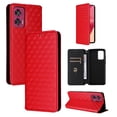 thumbnail image 1 of Funda Flip para Motorola Edge 50 Fusion 5G con Patrón de Cuadros y Cierre Magnético Seguro, 1 of 6
