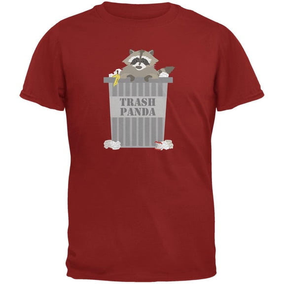 Trash Panda Raccoon Cardinal Youth T-Shirt - Large(14/16)