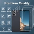 thumbnail image 2 of Protector de pantalla y lente de cámara para Moto G Power 5G, 2 of 7
