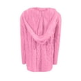 thumbnail image 6 of WXLWZYWL Sweaters For Women Loose Large Size Color Hood Long Sleeves Sweater Tops, 6 of 6