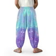 thumbnail image 4 of DISNIMO Galaxy Axolotl Rainbow Bloomer Harem Pants Kids Harem Pants Girls Size 3-7 Bloomers Long Girl Loose Pants for Girls Harem Pants for Girls Pants High Waisted Trousers Comfortable Bloomers, 4 of 7