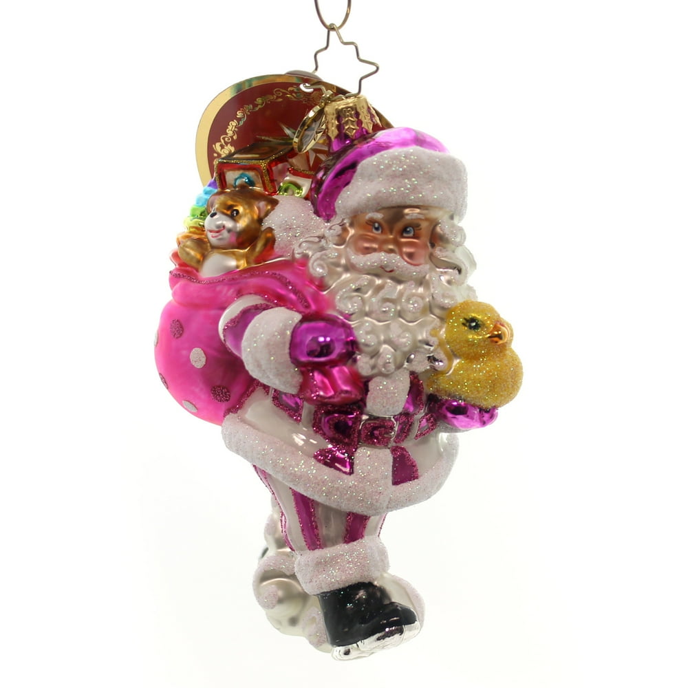 Christopher Radko TOYLAND DELIVERIES GIRL Ornament Baby 1St Christmas