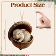 thumbnail image 3 of Animal Christmas Tree Ornaments, Cute Woodland Wildlife Ornaments Funny Forest Animal Hanging Ornaments for Christmas Tree Decorations Fall Holiday Home Decor, 3 of 6