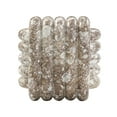 thumbnail image 4 of Love Knot Grey Faux Marble Indoor / Outdoor Accent Stool, 4 of 6