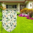 thumbnail image 3 of Wukai Hawaiian Style Print Garden Flag 12.5x18 Inch Double Sided Sun-resistant Rain-resistant, Wrinkle-resistant Colorfast(Only Flag), 3 of 7