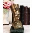 thumbnail image 6 of Ebros Egyptian Pharaoh King Tut and Queen Nefertiti Bust Set of Two Figurine, 6 of 7